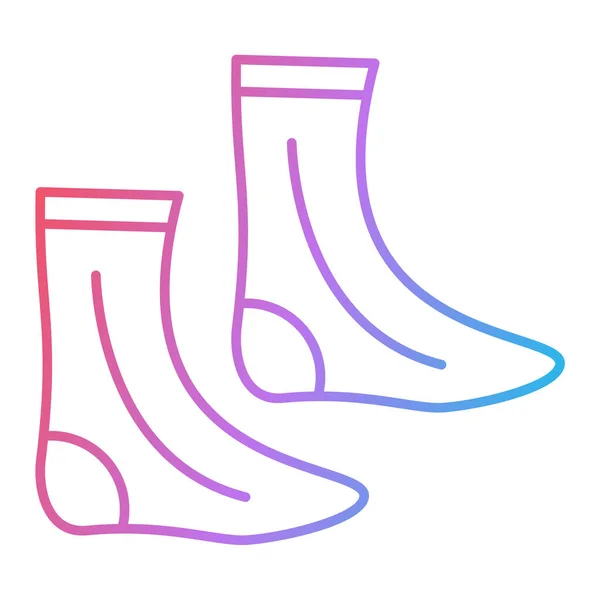 Vector Illustration Single Isolated Boots Icon — 스톡 벡터