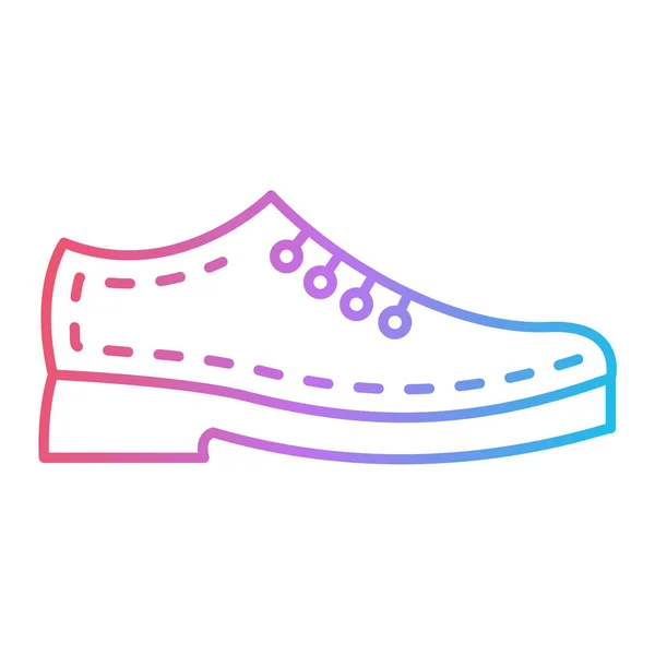 Векторная Иллюстрация Значка Обуви — стоковый вектор