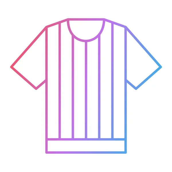 Tshirt Icon Sport Fitness Theme Isolated Design Vector Illustration —  Vetores de Stock