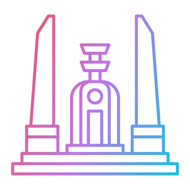 Modern illüstrasyon vektör simgesi oluşturma