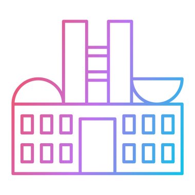 Modern illüstrasyon vektör simgesi oluşturma