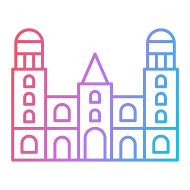 Modern illüstrasyon vektör simgesi oluşturma