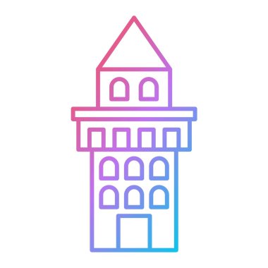 Modern illüstrasyon vektör simgesi oluşturma