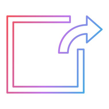 ok simgesinin vektör illüstrasyonu 