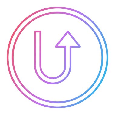 ok simgesinin vektör illüstrasyonu 