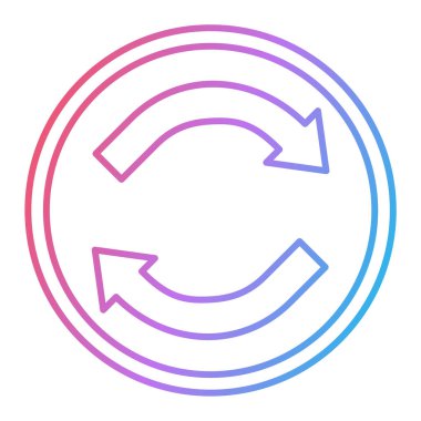 ok simgesinin vektör illüstrasyonu 