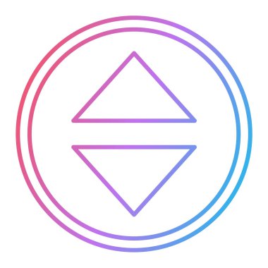 ok simgesinin vektör illüstrasyonu