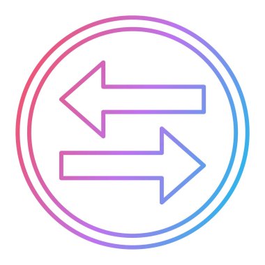 ok simgesinin vektör illüstrasyonu 