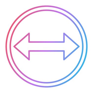 ok simgesinin vektör illüstrasyonu 