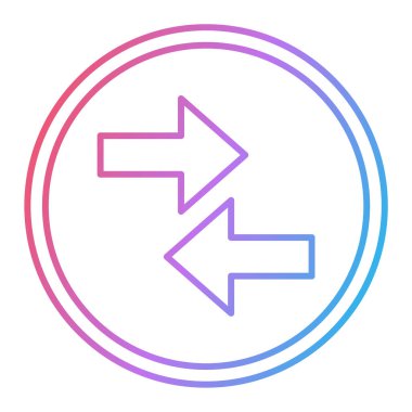 ok simgesinin vektör illüstrasyonu 