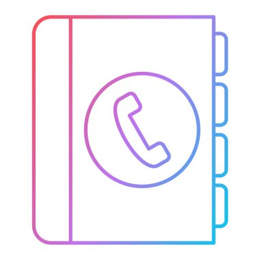 kitap simgesi vektör illüstrasyonu