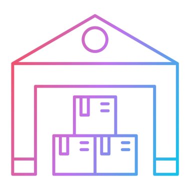 Taşıma simgesinin vektör illüstrasyonu