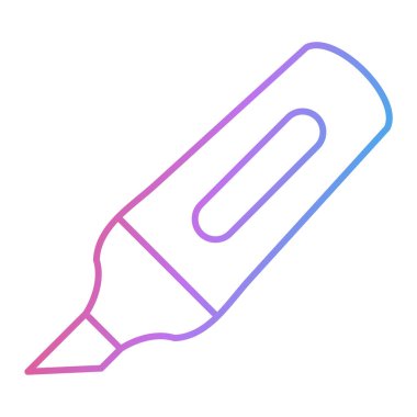 kalem simgesi vektör illüstrasyonu