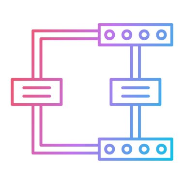 seo modern simgesinin vektör illüstrasyonu