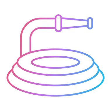 Su musluğu simgesinin vektör illüstrasyonu