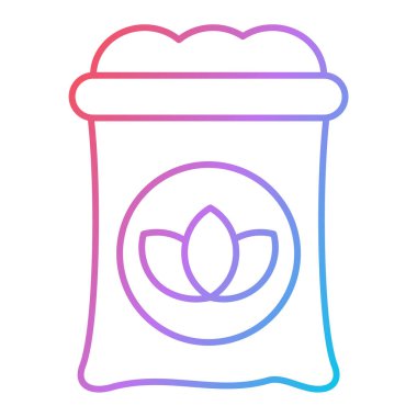 Bir fincan kahvenin çizgi simgesinin vektör çizimi