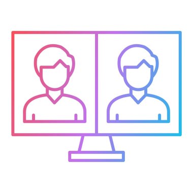 kullanıcı arayüzü simgesi, ana hat vektör işareti, beyaz üzerinde izole edilmiş doğrusal biçim pictogram, logo illüstrasyonu