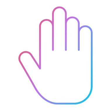 el imleç simgesi vektör illüstrasyonu