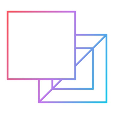 Tasarımınız için bir çerçevenin vektör illüstrasyonu