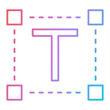 Modern simgenin vektör illüstrasyonu