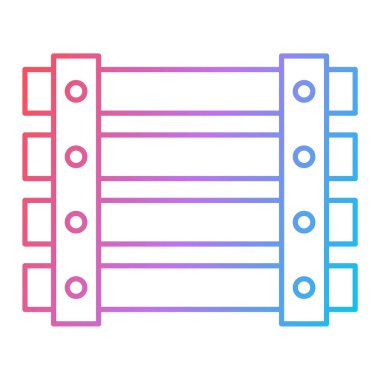 Modern b 'nin vektör illüstrasyonu eksik simgesi