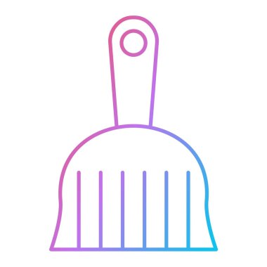 Mutfak önlüğü ikonu. Web için temizleyici vektör çizgisi simgelerinin özet çizimi