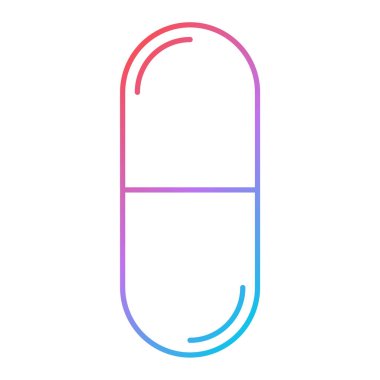 Modern b 'nin vektör illüstrasyonu eksik simgesi