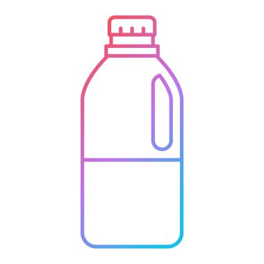 Şişe simgesi. Web için su pompası vektör simgelerinin basit gösterimi