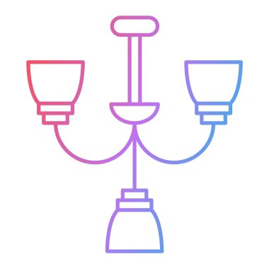 lamba lambası ampul ikonu vektör illüstrasyon grafik tasarımı