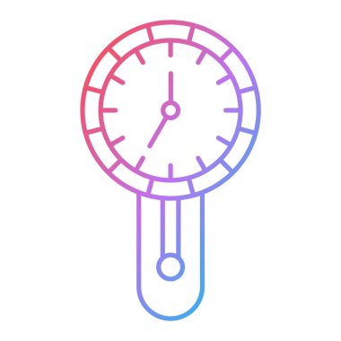 saat zaman simgesi vektör illüstrasyon grafik tasarımı