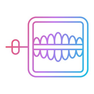 Yumurta ikonu vektörü. İnce çizgi işareti. izole edilmiş sınır sembolü çizimi
