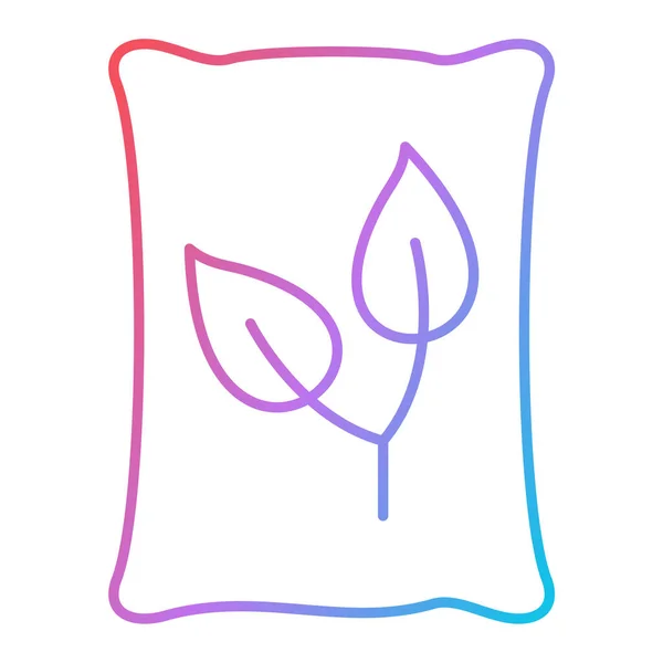 紫色线形植物的向量图 — 图库矢量图片