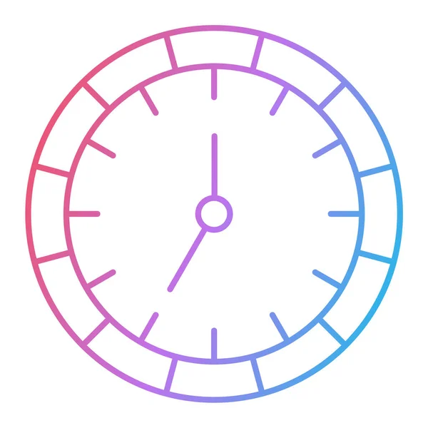 Clock Icon Vector Illustration — Stock Vector