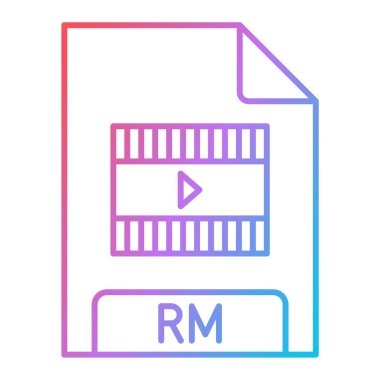 video simgesi vektör illüstrasyonu