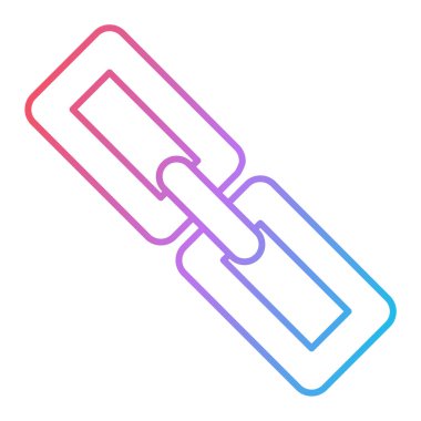 bağlantı simgesi vektör illüstrasyonu