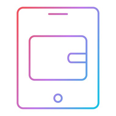 Kredi kartı vektör simgesi