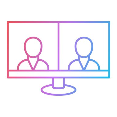 seo modern simgesinin vektör illüstrasyonu