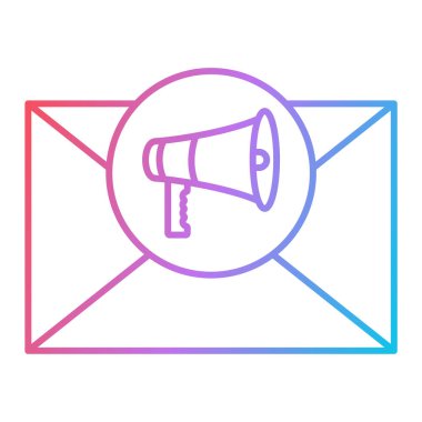 seo ve pazarlama simgesinin vektör illüstrasyonu