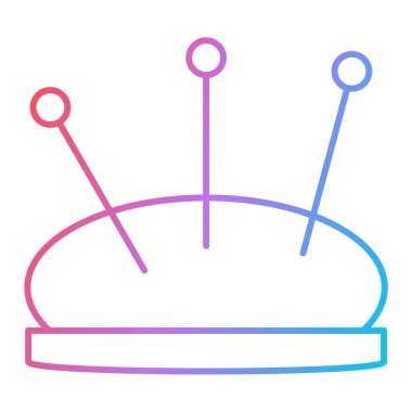 İplik. Web simgesi basit illüstrasyon