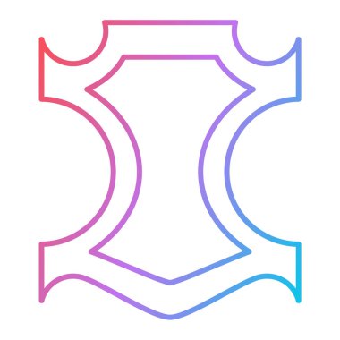 Modern b 'nin vektör illüstrasyonu eksik simgesi