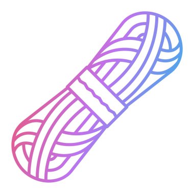 Beyzbol sopası ikonu. Web için iplik topu vektör simgelerinin özet çizimi