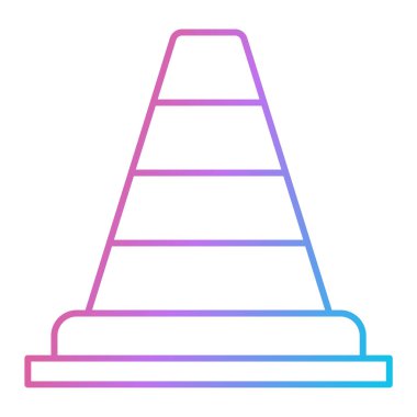 Koni Simgesi Moda Biçiminde İzole Arkaplan