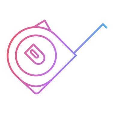 Bir damla simgesinin vektör illüstrasyonu