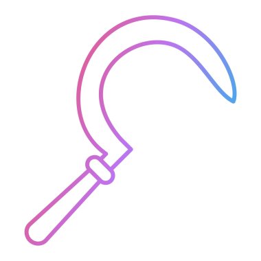 Bahçe ve bahçe simgesinin vektör illüstrasyonu