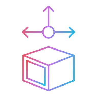 seo modern simgesinin vektör illüstrasyonu