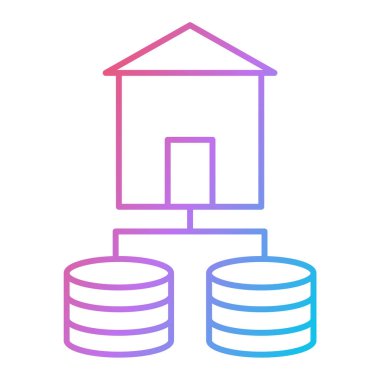 seo modern simgesinin vektör illüstrasyonu