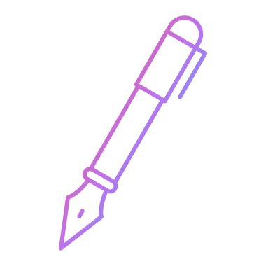 kalem simgesi vektör illüstrasyonu