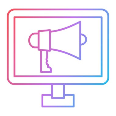 Kullanıcı arayüzü tasarımı için web satırı simgesi