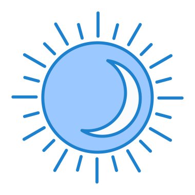 Güneş Simgesi Vektör illüstrasyonu