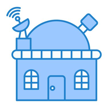 Modern teknoloji simgesinin vektör illüstrasyonu